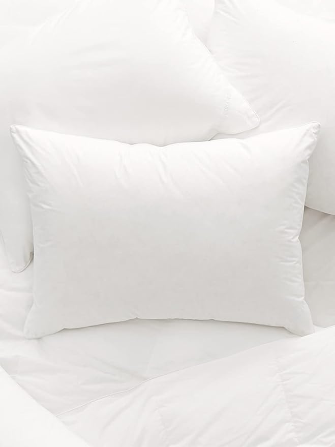 BOLL & BRANCH Down Chamber Pillow – Luxury 100% Organic Cotton Shell – Cleaner Cruelty Free US Down Bedding – Premium Comfort and Superior Head Support– Soft, King