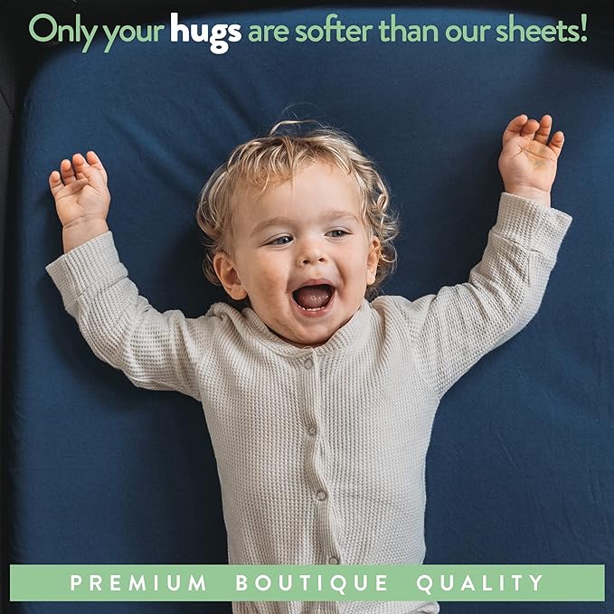 Bassinet Sheets Compatible with 4moms Mamaroo Sleep Bassinet - Fits 18 x 30 Inch Oval Bassinet Mattress – Snuggly Soft 100% Jersey Cotton – 2 Pack – Light + Dark Grey – 2 Pack
